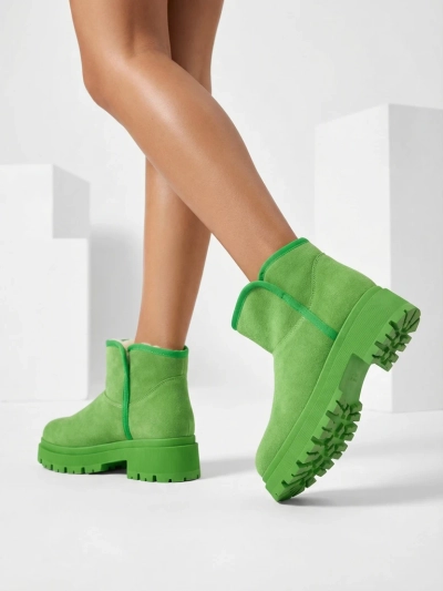 Royalfashion Moteriški trumpi batai a'la sniego batai Hozises