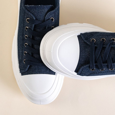 OUTLET Темно-синие женские спортивные туфли Deanna - Обувь