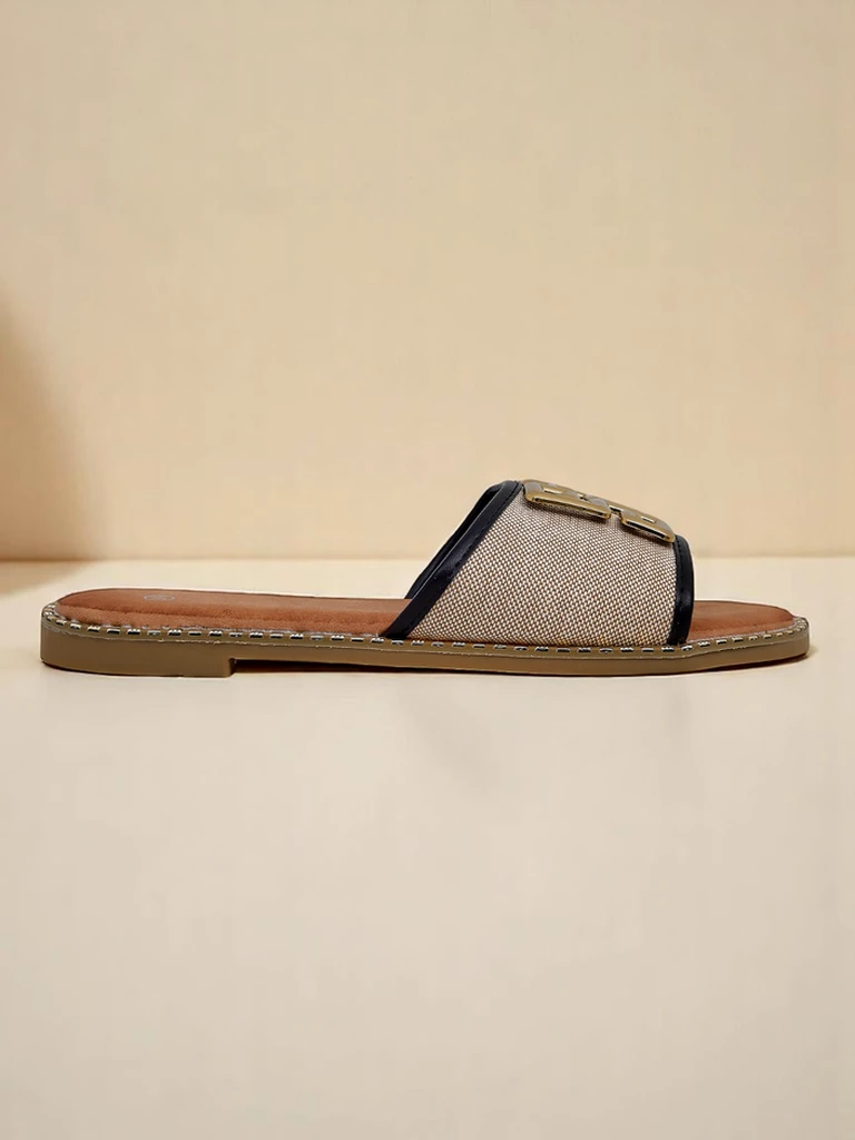 Royalfashion Женские тапочки на плоской подошве Rorole