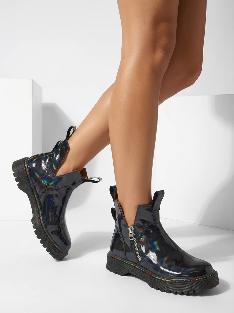 Moteriški Aulinukai Diana Juodi Odiniai Elegantiški Rudeniui