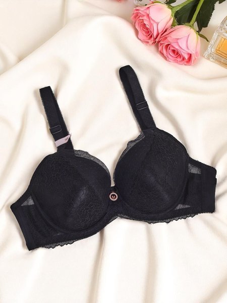 Royalfashion Moteriška push-up liemenėlė su nėriniais Coco Lift