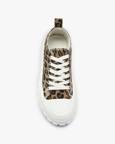 Rudi raštuoti moteriški platforminiai sportbačiai Ziratia - Avalynė