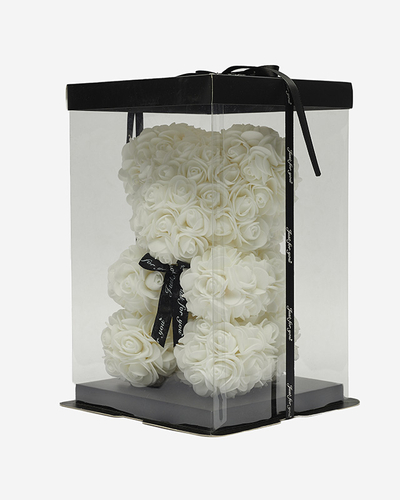 Meškiukas su baltomis rožėmis - Priedai