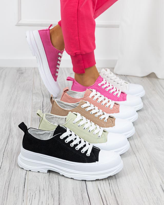 Juodi moteriški sportiniai sportbačiai Cresoma - Avalynė