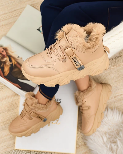 Royalfashion Женские спортивные кроссовки с мехом Nonuas