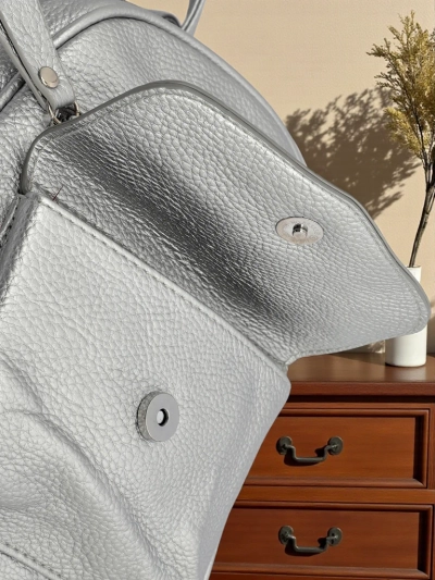Женский рюкзак Selene Silver из экокожи Królewska Moda, 25x25 см