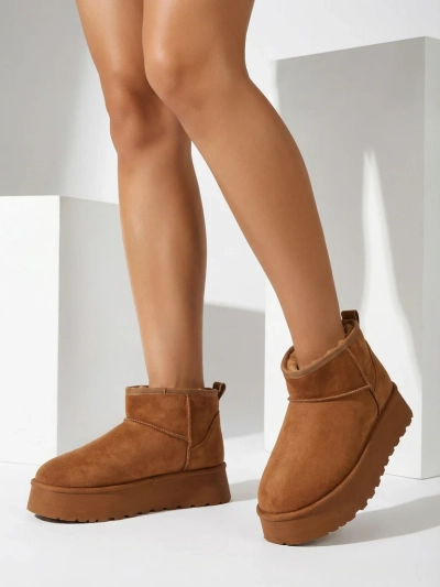 Royalfashion trumpas bateliai, primenantys moteriškus sniego batus Fortesse