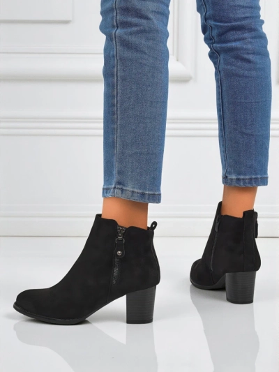 Midnight Bloom Booties