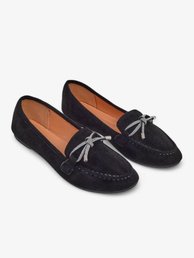 Женские мокасины Royalfashion с бантиком Dicor