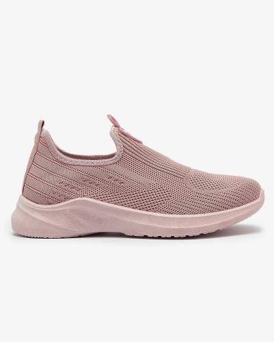 Розовый Женская тканевая спортивная обувь Slip On Regika - Обувь