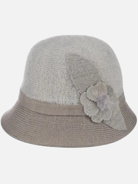 Женская шляпа-котелок с украшением Pearl Belle