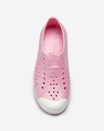 Rausvi guminiai moteriški sportbačiai Osisal- Avalynė