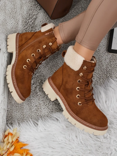 Moteriški aulinukai su kailiuku Tessara