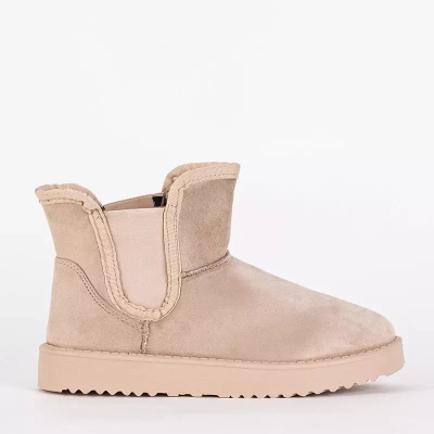 OUTLET Moteriški smėlio spalvos sniego batai Gavi - Avalynė