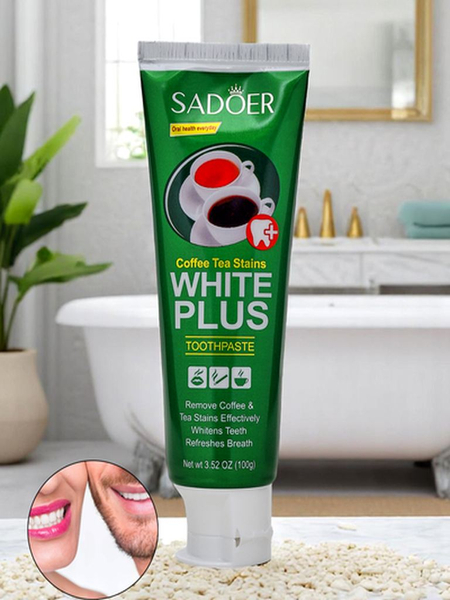 Balinanti ir dėmes šalinanti dantų pasta