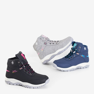 Šviesiai pilki moteriški sniego batai "Naida" - Avalynė