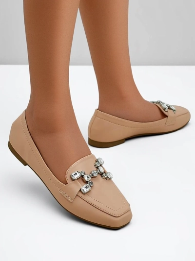 Royalfashion moterims skirta mocasinai su deimantais Lecilla
