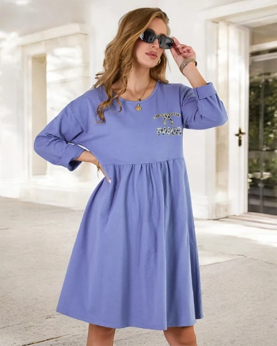 Женское платье из ткани Royalfashion