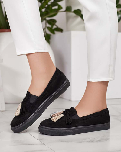 Royalfashion Женские мокасины с кисточками Bererto