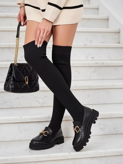 Royalfashion Женские сапоги-скороходы по колено Rufies