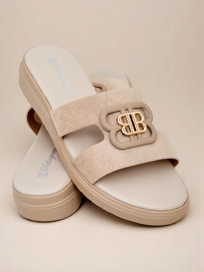 Royalfashion Женские шлепанцы на плоской подошве ChicStep