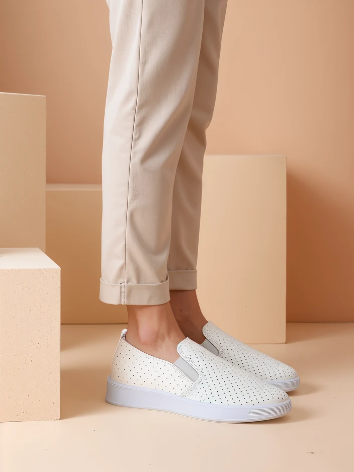 Женские перфорированные кроссовки Royalfashion Musio