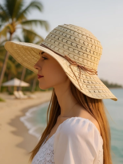 Royalfashion Женская шляпа из соломы Convalia