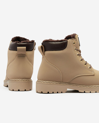 Royalfashion Серо-бежевые мужские треккинговые трепперы Effenbe