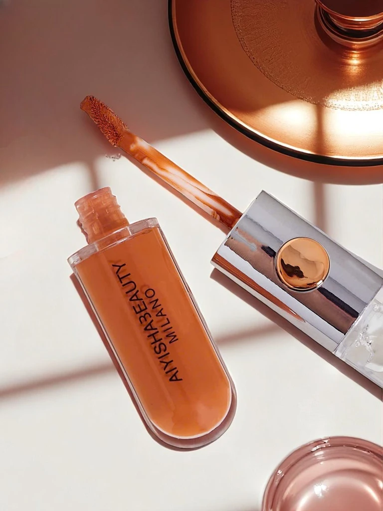 Lūpdažis ir skaidrus lūpų blizgis 2 viename Coral Crush