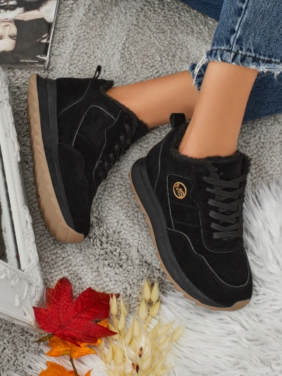 Nero Eleganza Теплая Спортивная Женская Обувь