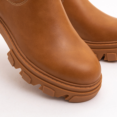 Коричневые женские ботинки Esta