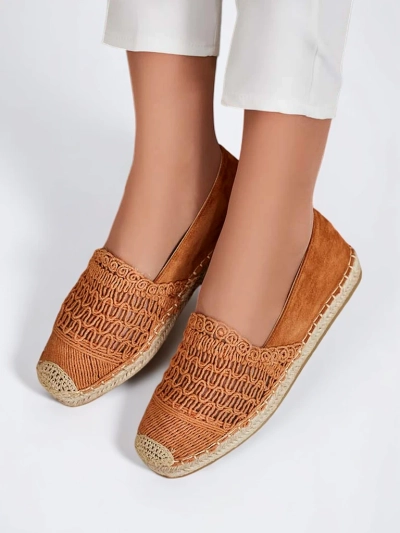 "Royalfashion" Ažūrinės moteriškos espadrilės Cetillad