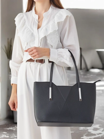 Royalfashion Двухслойная женская сумка с тиснением