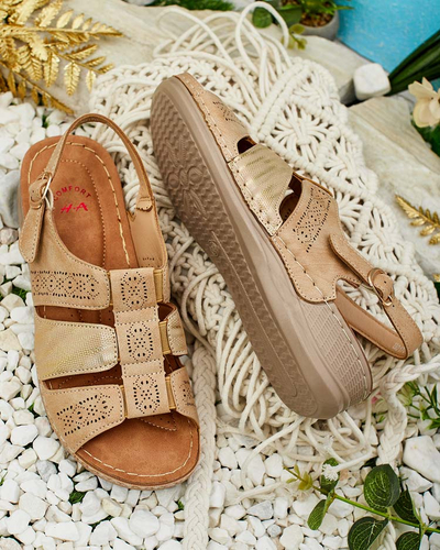 Royalfashion Moteriški sandalai su batviršiu Limmin