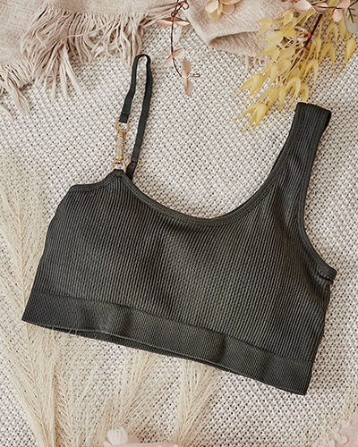 "Royalfashion" Moteriška briaunuota liemenėlė su dekoratyvine juostele