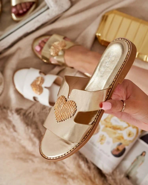 "Royalfashion" Moteriškos plokščiapadės basutės "Olis"