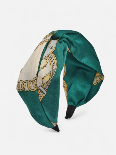 Royalfashion Женская повязка в стиле платка с элегантным принтом