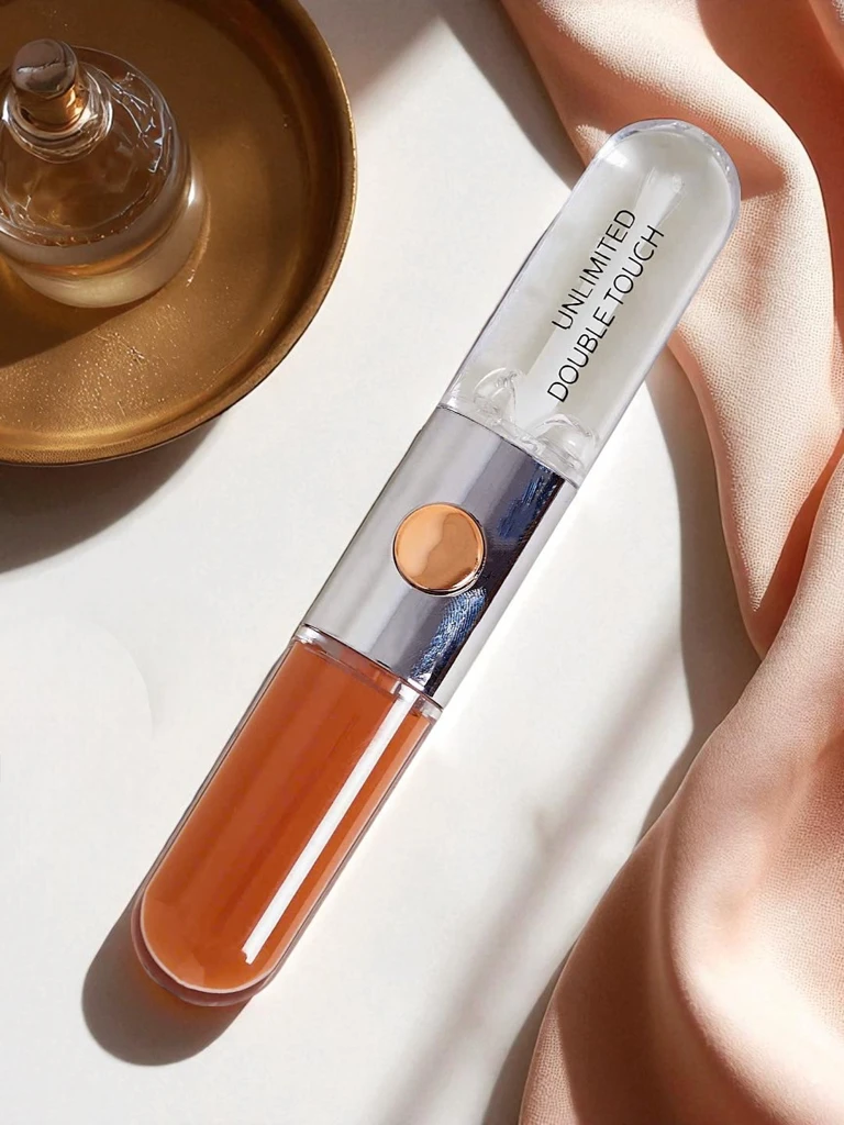 Lūpdažis ir skaidrus lūpų blizgis 2 viename Coral Crush