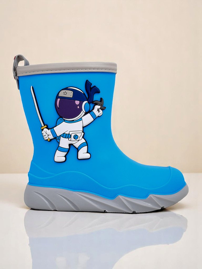 Royalfashion vaikų lietaus batai su kosmonautu Cosmos Boy