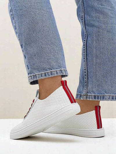 Royalfashion moteriški ekologiškos odos sportbačiai PureWalk