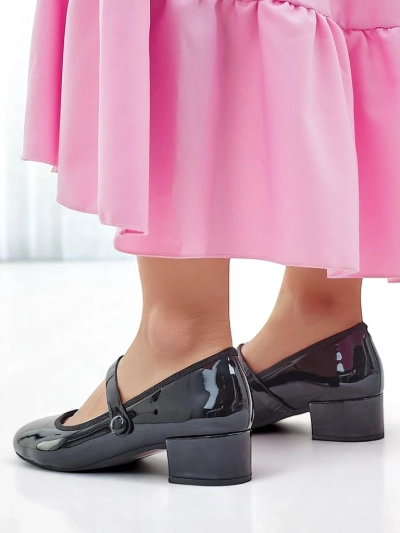 Royalfashion Women's Low Heel Pumps Omagga