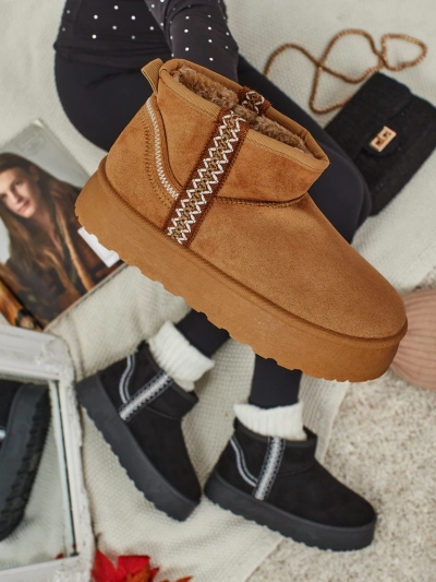 Trumpi moteriški a'la sniego batai Pravel