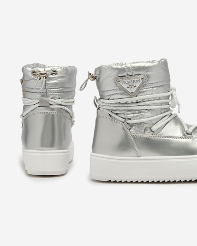 Royalfashion Детские сапоги-скороходы a'la snow boots in silver Asifa