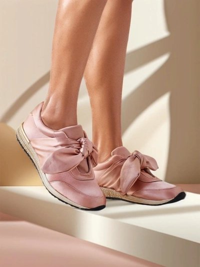 Кроссовки Royalfashion для женщин с бантом Socca