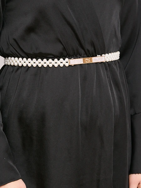 Moteriškas Diržas Giulietta Perla Elegantiškas Plastikinis Užsegimas 65-85 cm