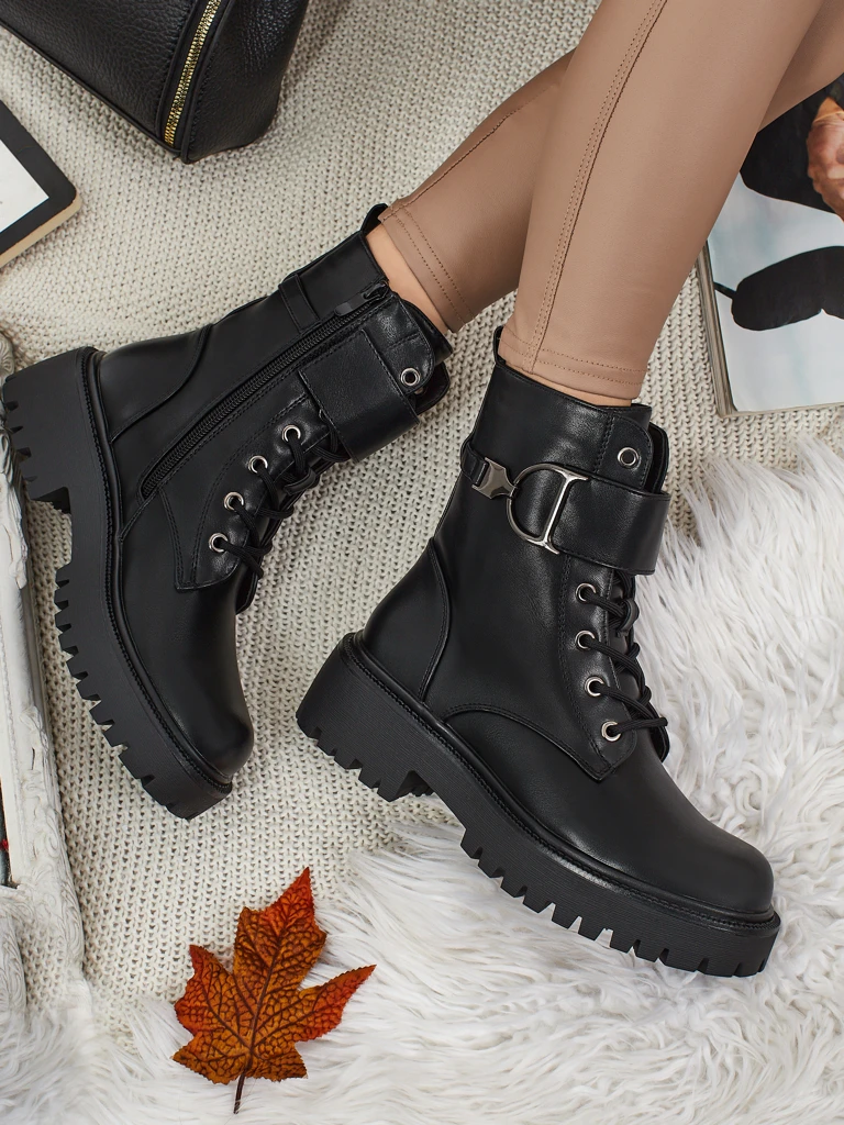 Женские ботинки-ботильоны Sorevine в стиле «рабочих»