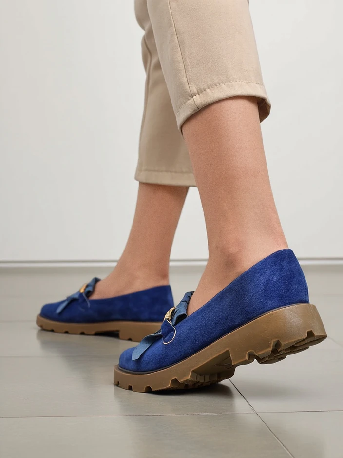 Royalfashion Женские эко-сапожки из замши Mare Nostrum