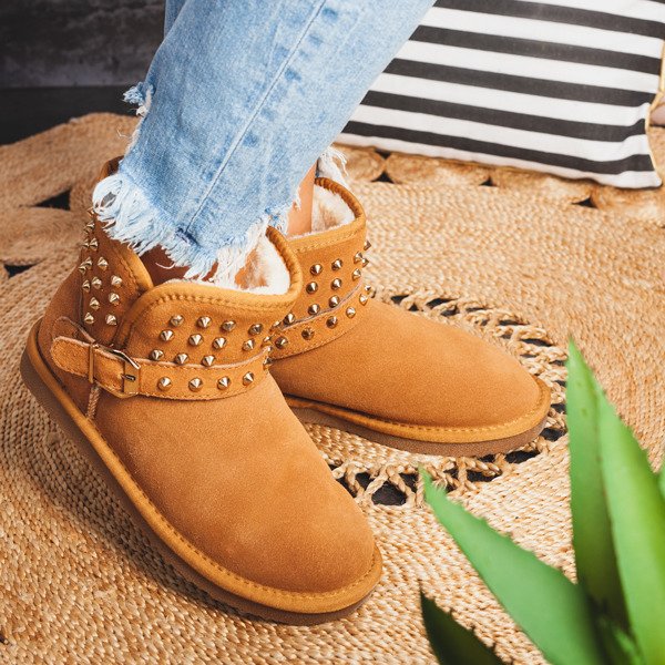 Ocieplane śniegowce w kolorze brązowym Tatrasiel - Obuwie