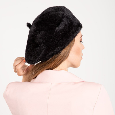 Juodos moteriškos beretės rudeniui-Kepurės