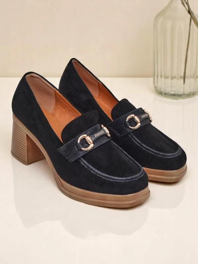 Royalfashion Женские лоферы на устойчивом каблуке Apareus